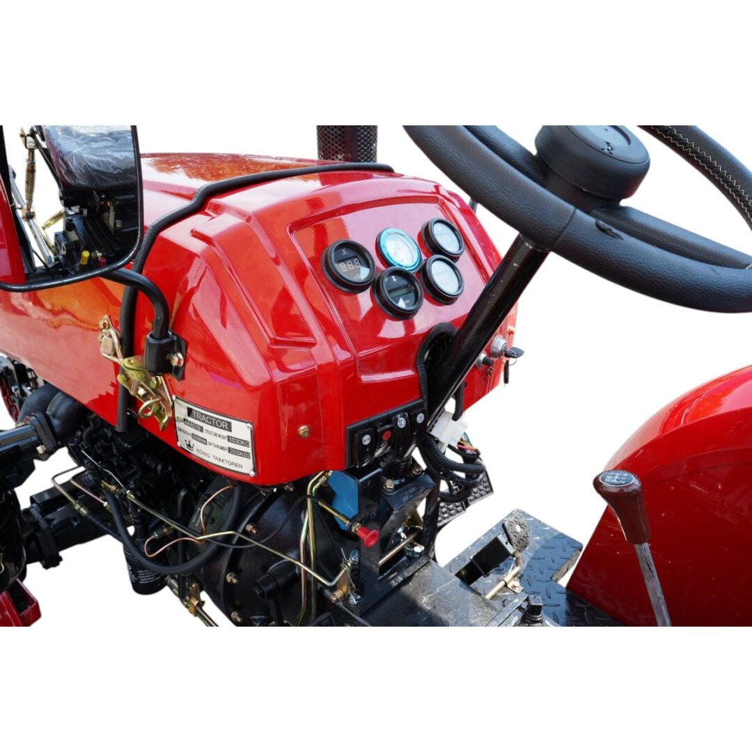 Tractor 25CP 4x4 cu semicabina motor YTO diesel KONIG TRAKTOREN - imagine 11