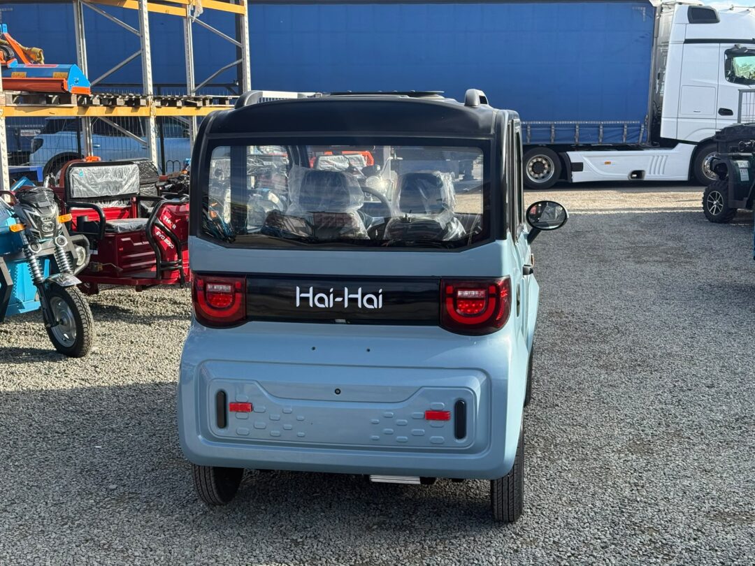 Masina electrica 3000W HAI HAI fara permis 25km/h 60V58Ah TRANSPORT GRATUIT - imagine 6
